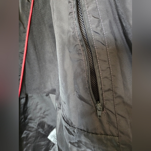 BMW M SERIES  Black Unisex Windbreaker Jacket. Size XL - Picture 10 of 15